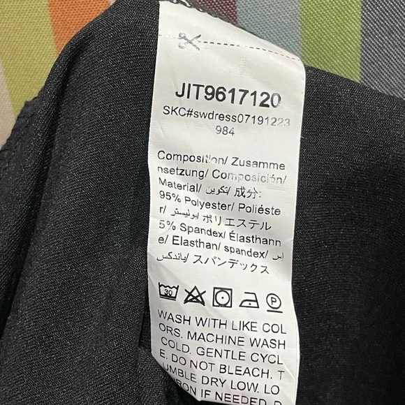 Shein Mock Neck Crocodile Embossed Bodycon Dress 0980 - Picture 7 of 7